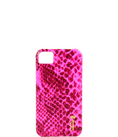 Cheap Juicy Couture Python Print Phone Leather Hard Case Pink Cerise