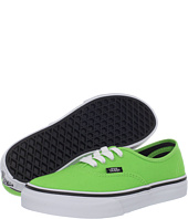 Cheap Vans Kids Authentic Toddler Youth Green Flash Black