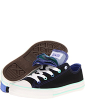 Cheap Converse Kids Chuck Taylor All Star Multi Tongue Ox Toddler Youth Black Multi