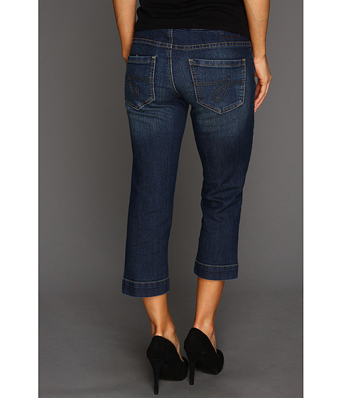 Cheap Jag Jeans Petite Petite Fenmore Pull On Crop In Blue Shadow Blue Shadow