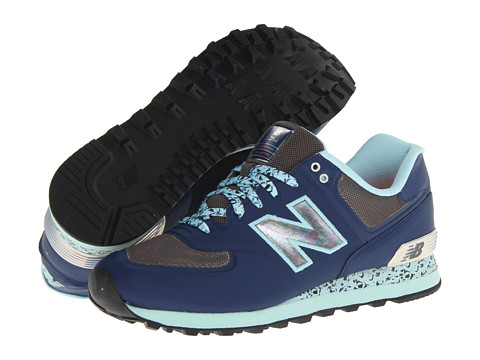 New Balance Classics Atmosphere 574 - Limited Edition Medieval Blue/Glow-In-The-Dark Blue