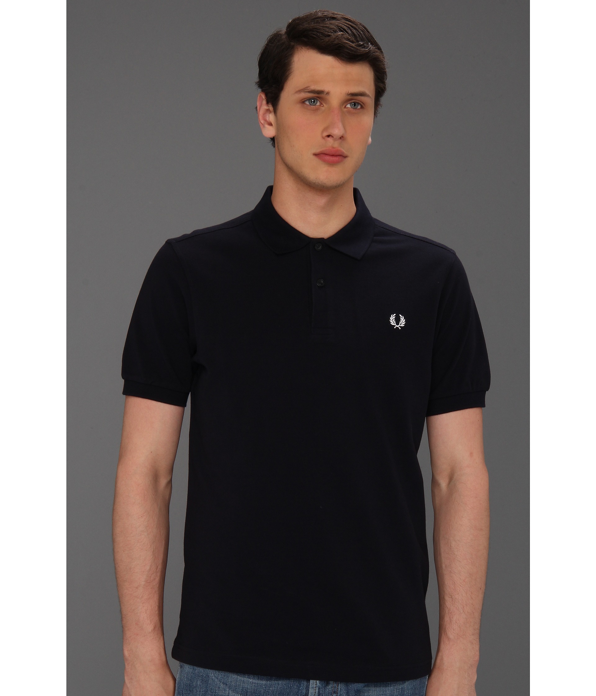 Fred Perry Slim Fit Solid Plain Polo    BOTH 