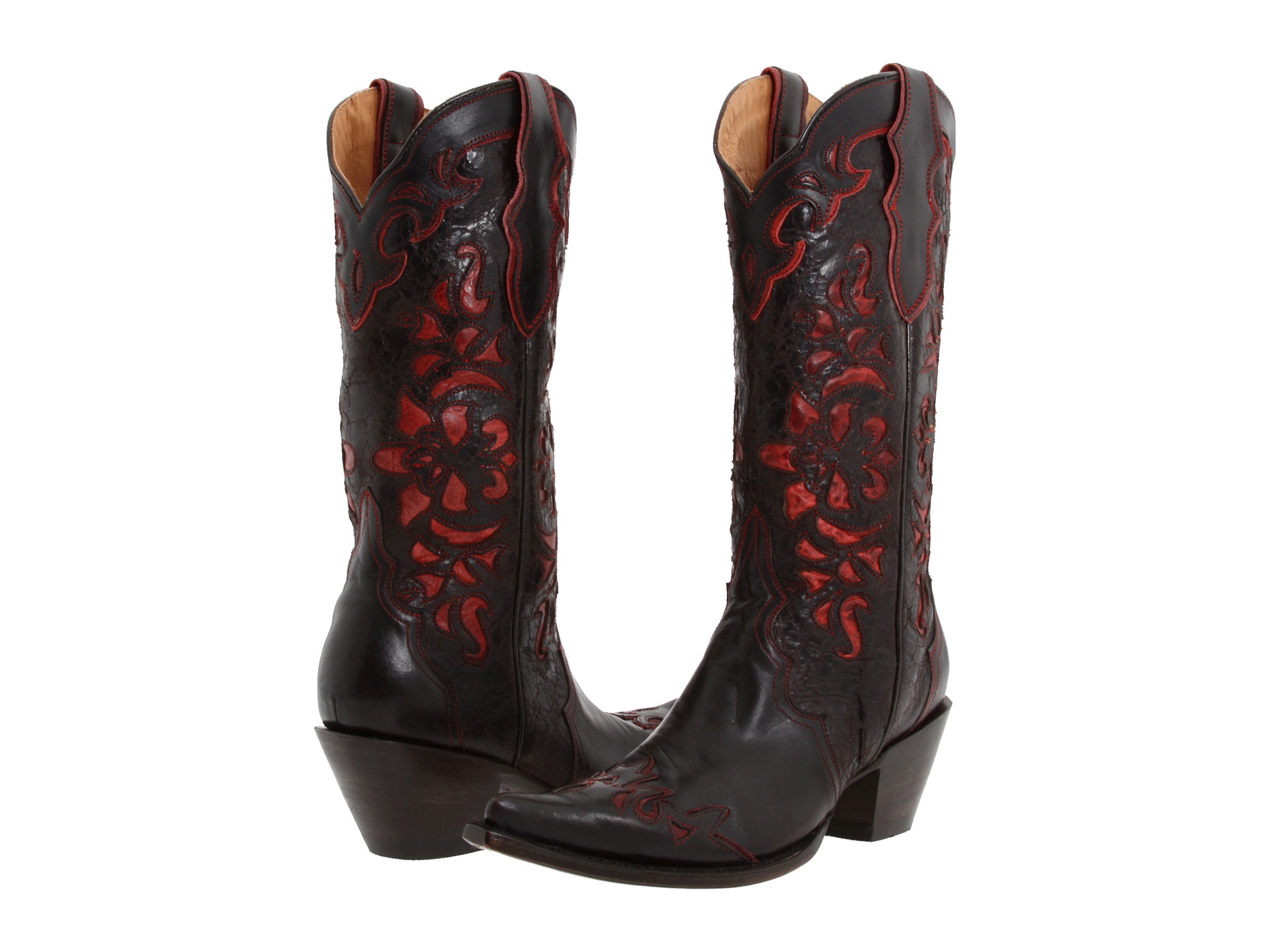 stetson floral cutout boot $ 290 00 