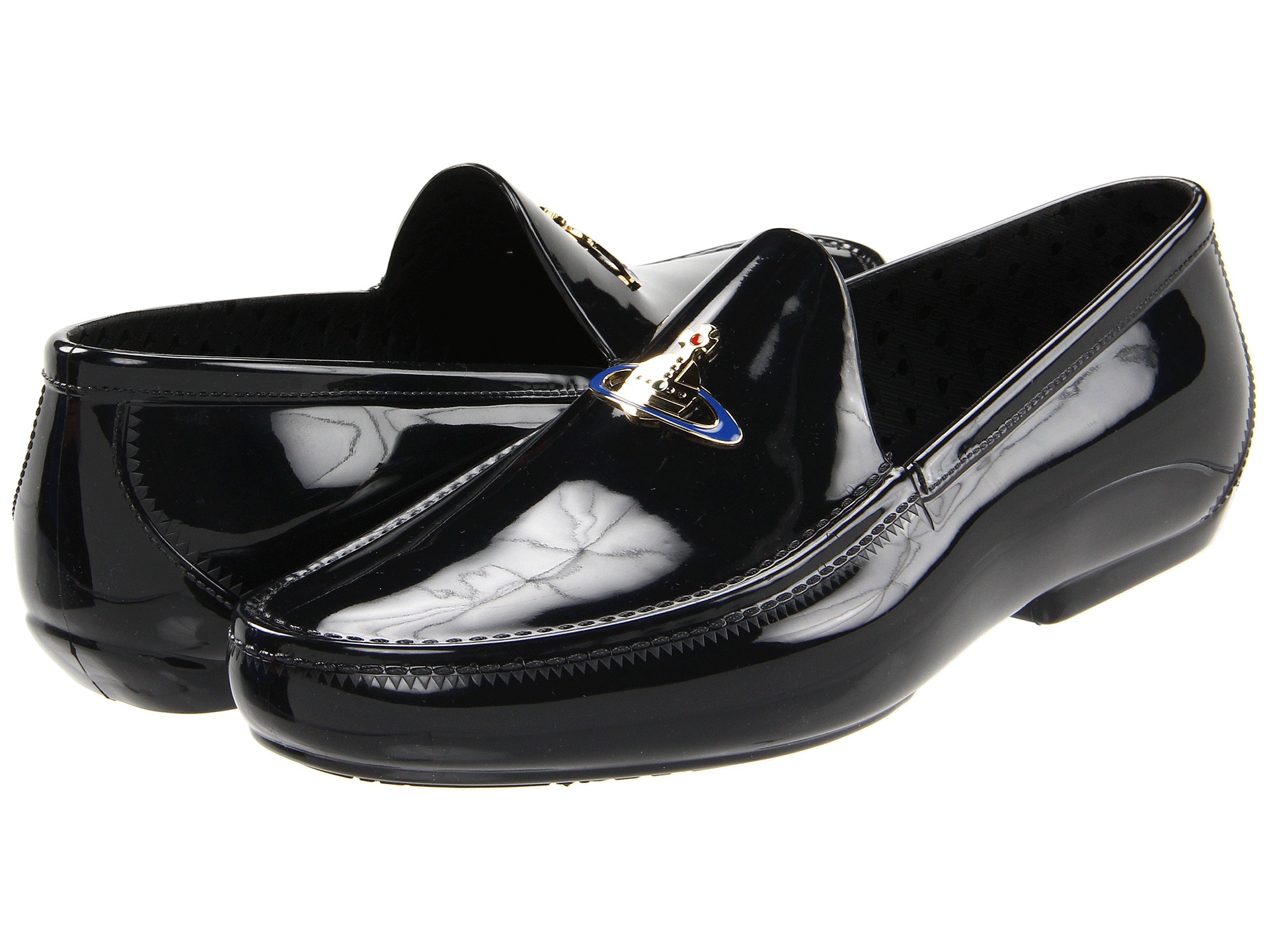 Vivienne Westwood MAN Plastic Moccasin with Orb   