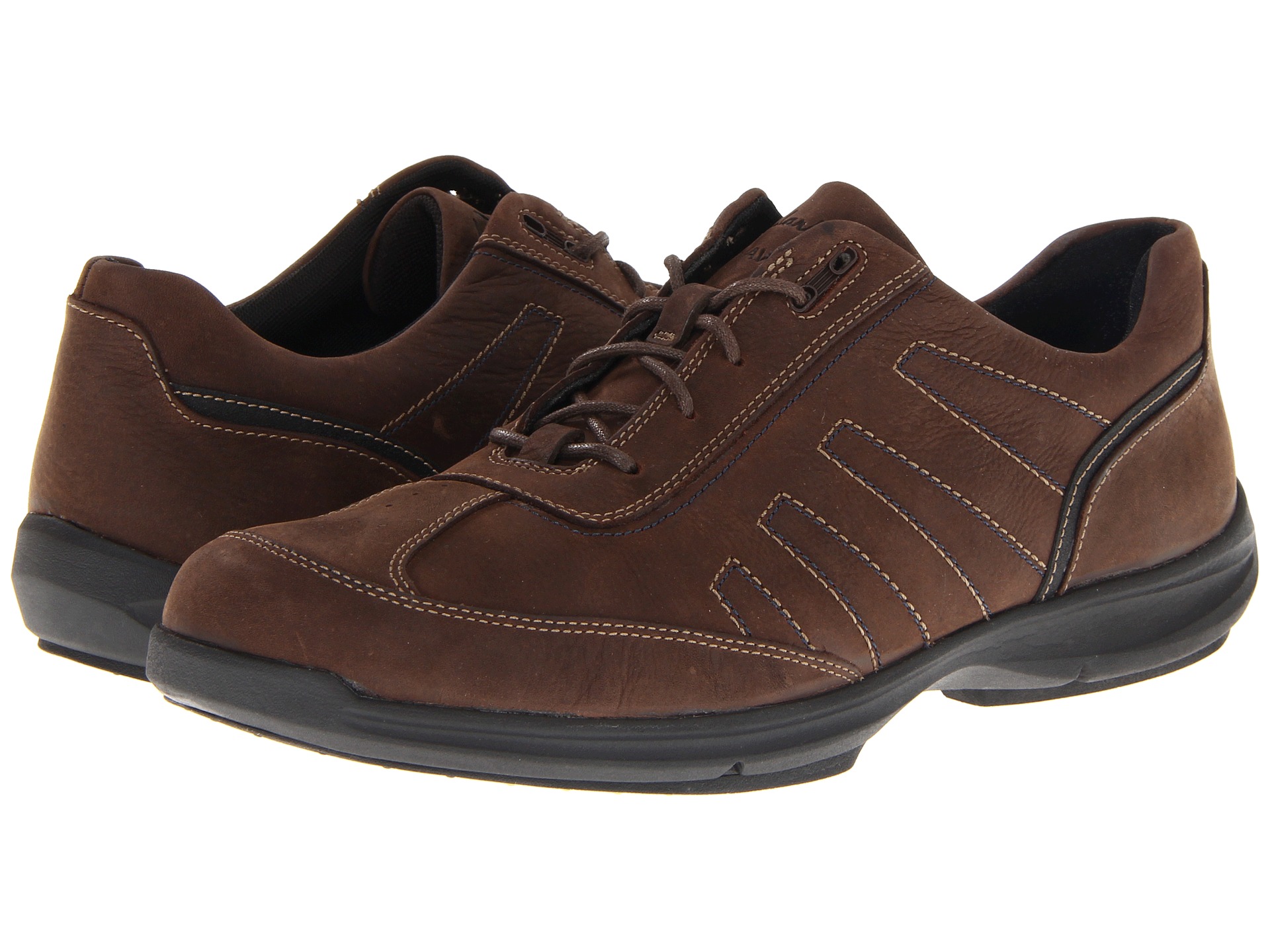 black leather brown leather brown nubuck