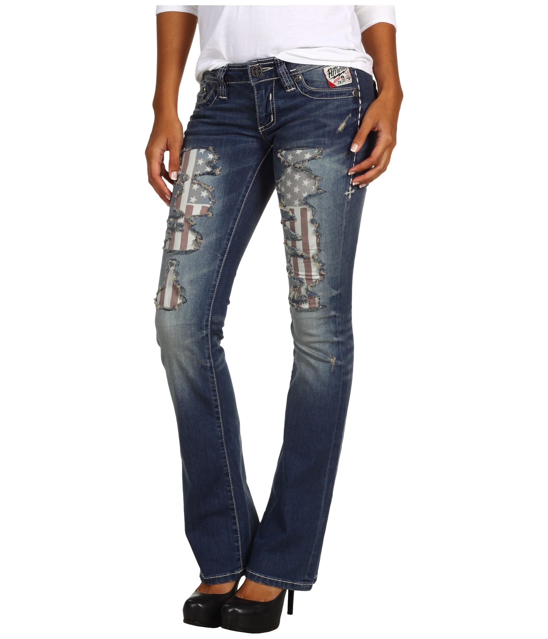 affliction jade patriot jean in crossroads $ 135 00 rock