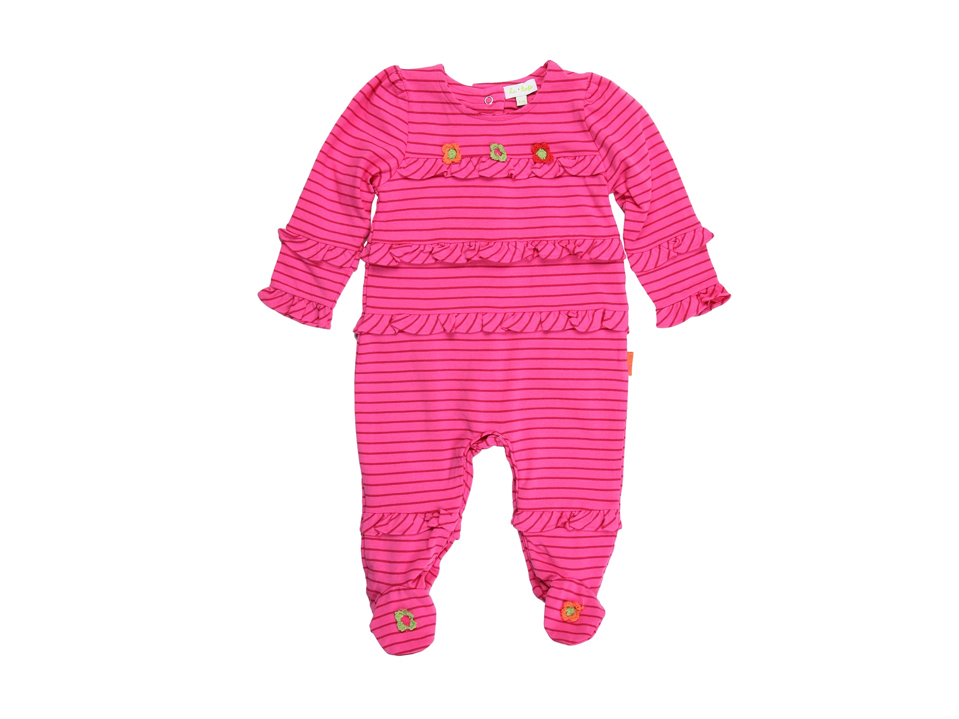 le top Sweetie Footed Stripe Jumpsuit (Newborn) $32.99 $41.00 SALE