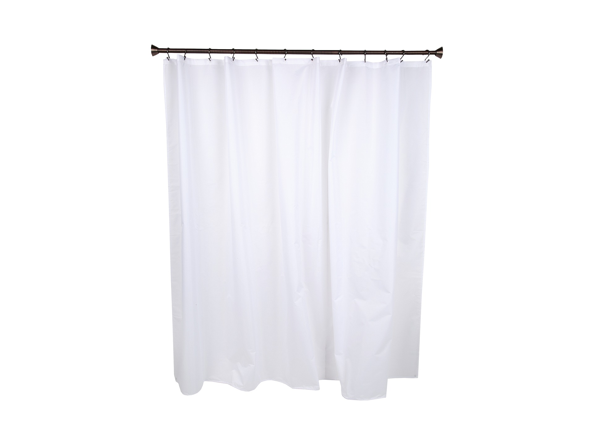 InterDesign   Waterproof Fabric Shower Curtain/Liner   X Wide