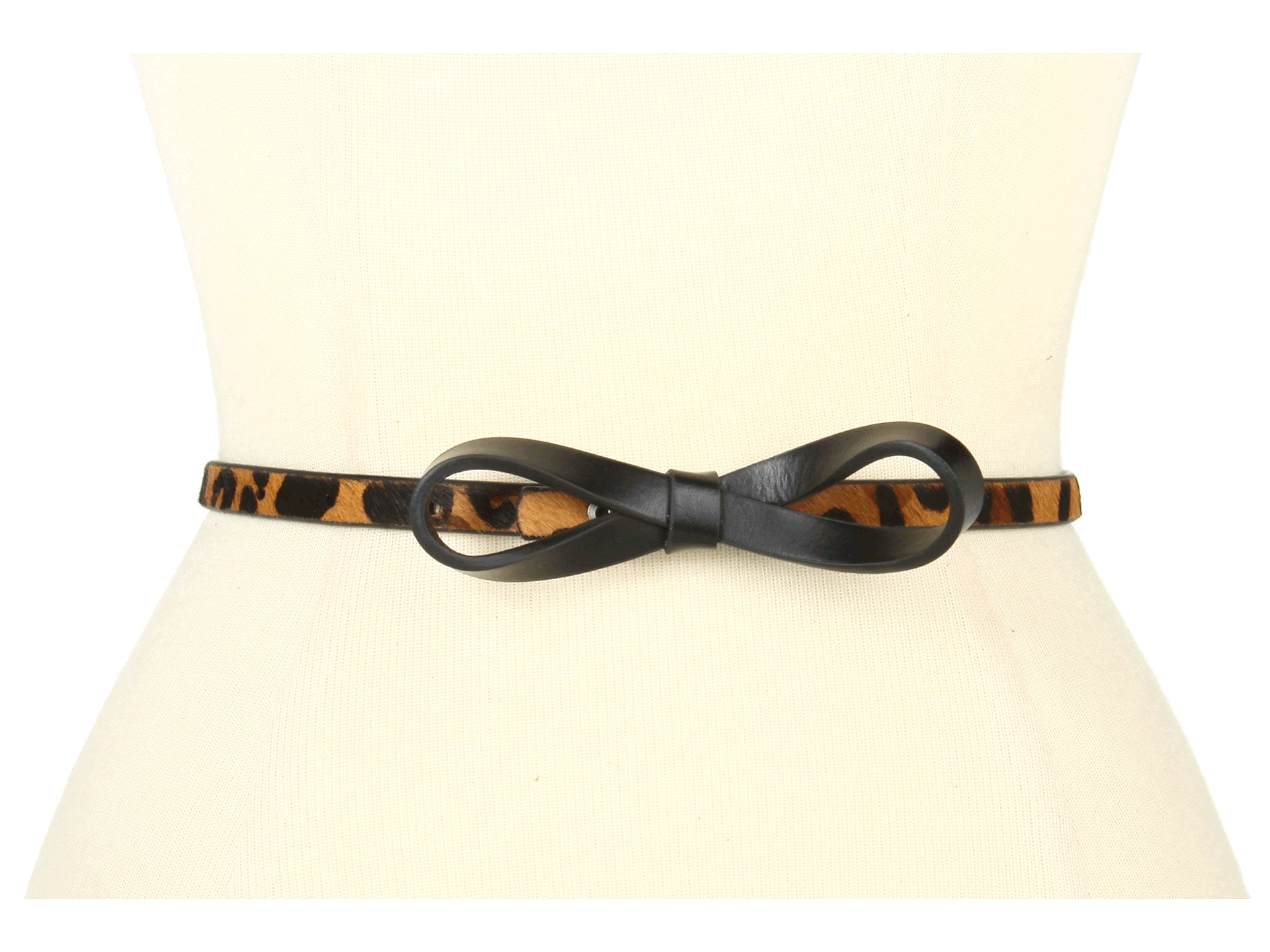Lodis Accessories Robertson Skinny Bow High Waist Belt $36.00