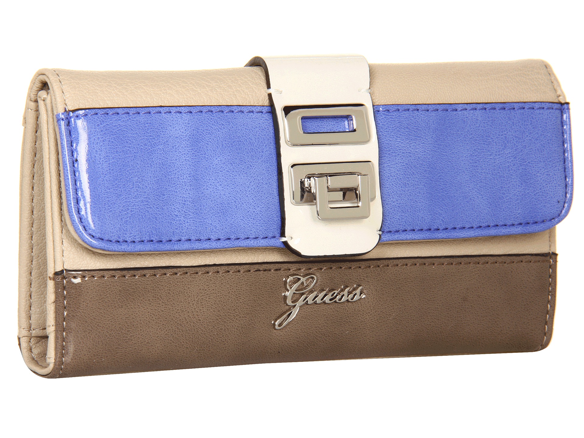 guess astrella slim clutch $ 38 00 new guess astrella