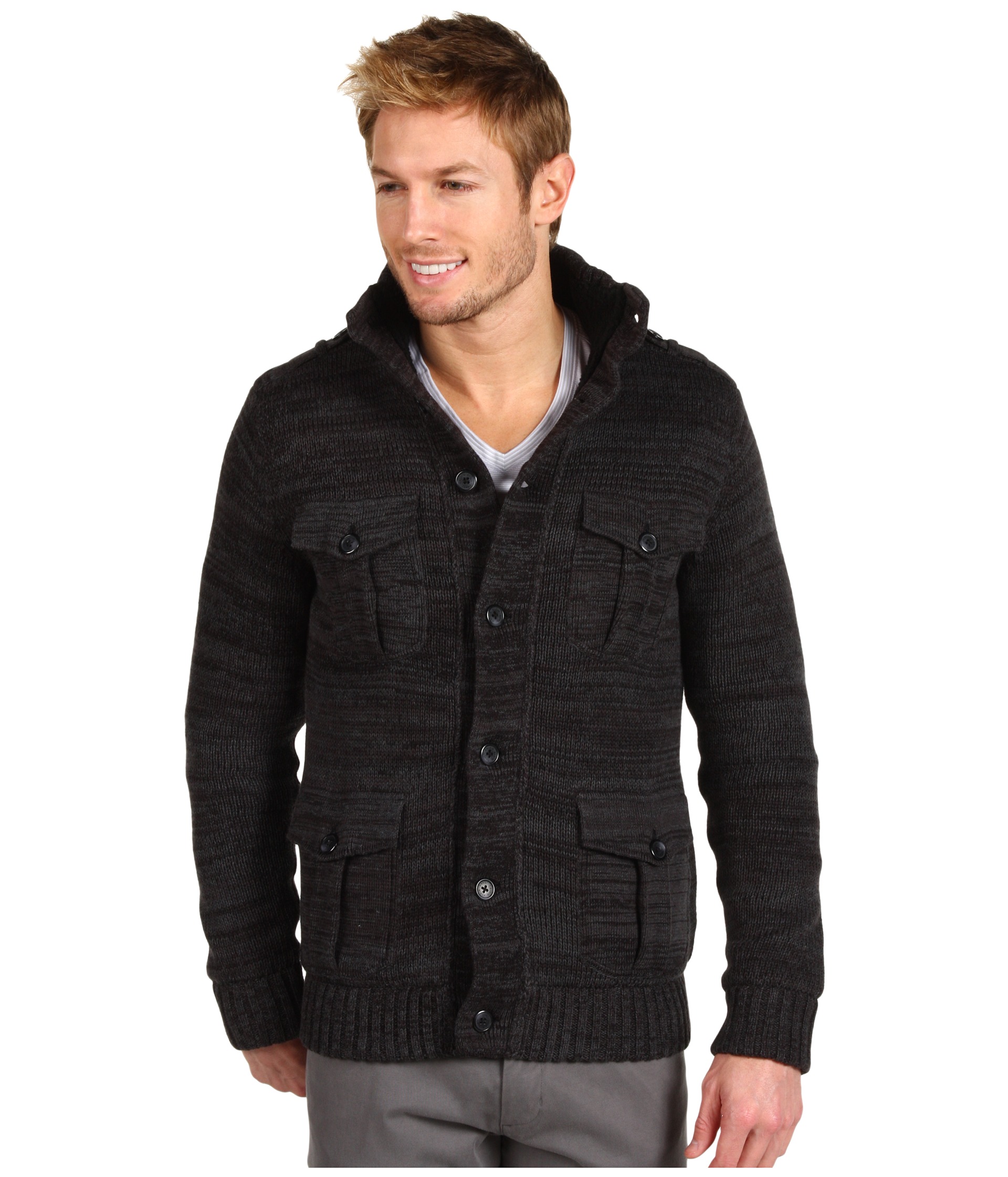 Calvin Klein Jeans Marled Sweater Jacket $125.99 $139.50 SALE