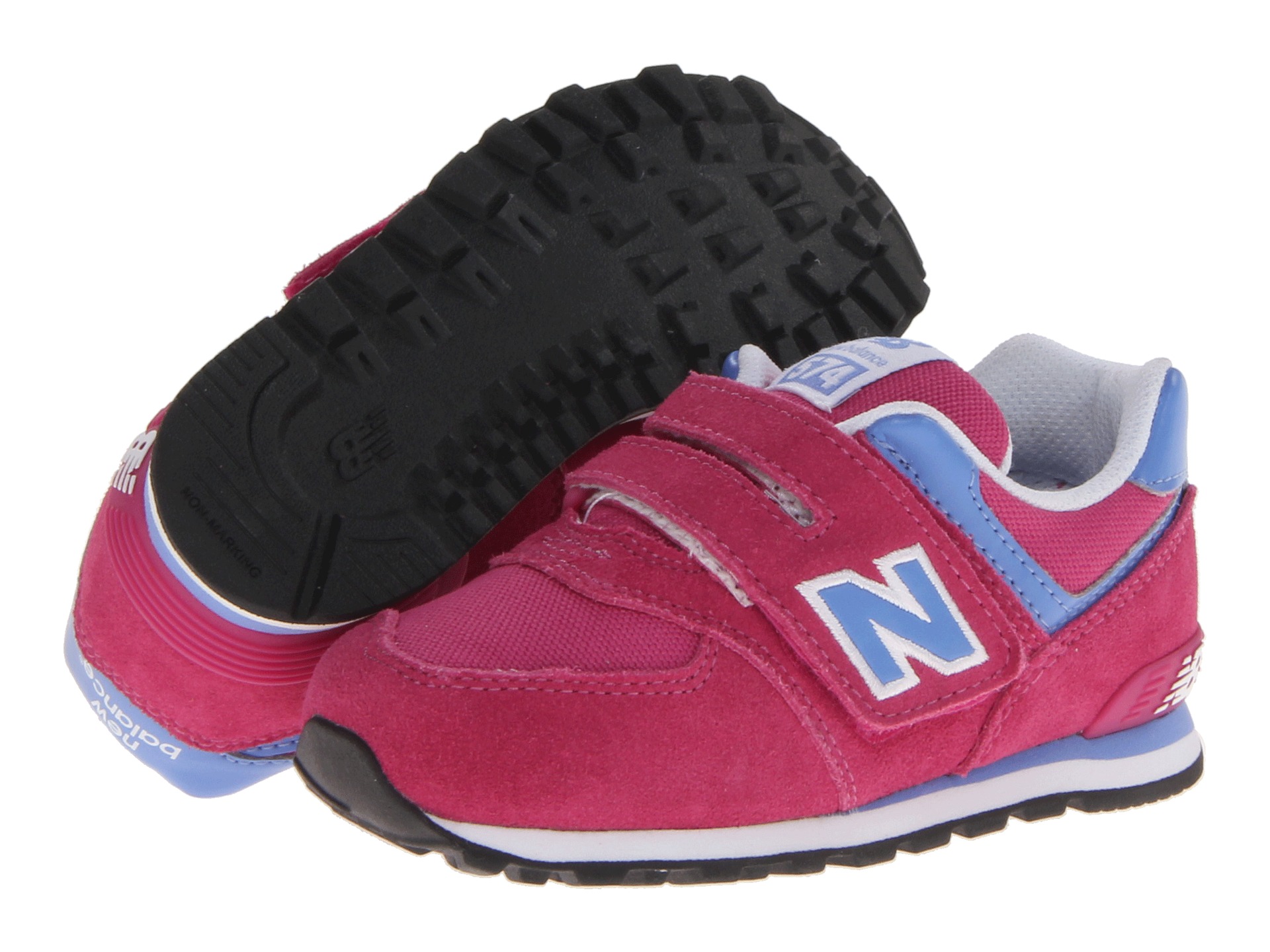 New Balance Kids KV574 (Toddler) Fuchsia